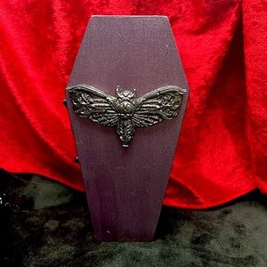 Purple Coffin Box